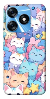 Чехол на TECNO Spark 10 Funny Kittens ver.3 фото 1 из 1