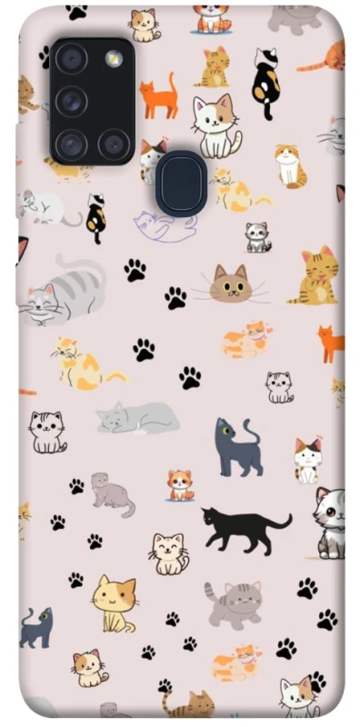 Чехол на Samsung Galaxy A21s Cat style ver.1 фото 1 из 1