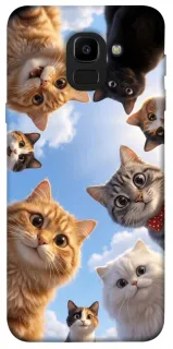 Чехол на Samsung J600F Galaxy J6 (2018) Cats фото 1 из 1