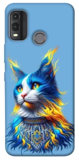 Чохол на Nokia G11 Plus Кіт патріот фото 1 з 1