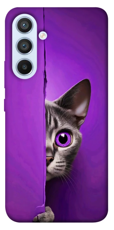 Чехол на Samsung Galaxy A54 5G Кот-подглядыватель фото 1 из 1