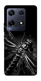 Чохол на Infinix Note 30 Pro Black dragonfly фото 1 з 1