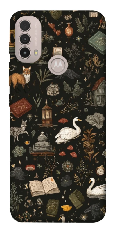 Чехол на Motorola Moto E40 Fantasy Books фото 1 из 1
