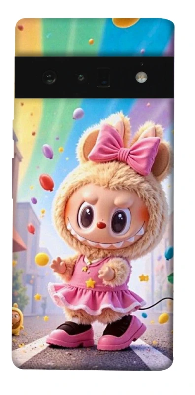Чохол на Google Pixel 6 Pro Labubu rainbow фото 1 з 1