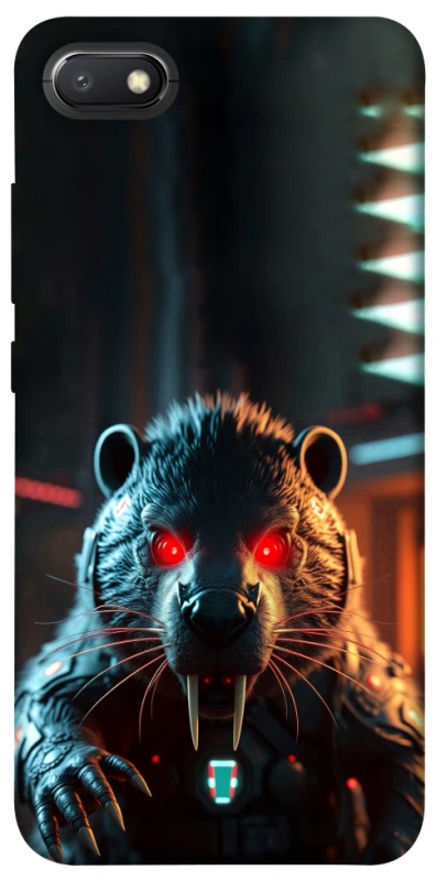 Чохол на Xiaomi Redmi 6A Cyber ​​beaver фото 1 з 1