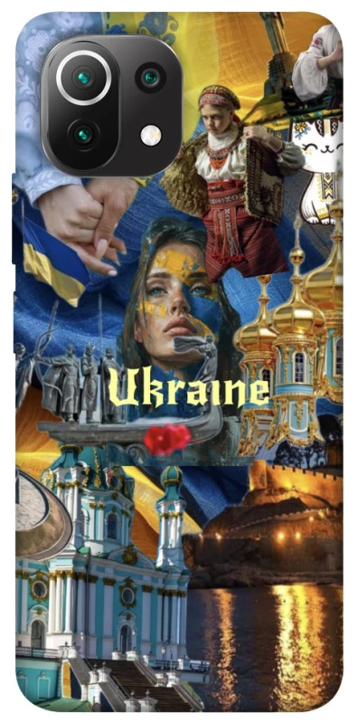 Чохол на Xiaomi Mi 11 Lite Ukraine style ver.3 фото 1 з 1