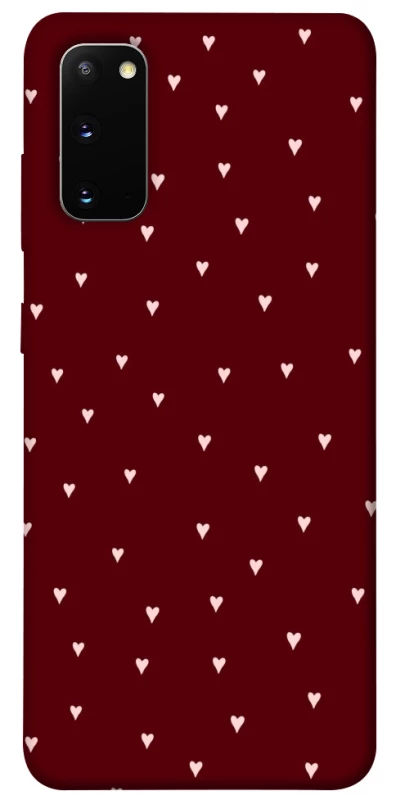 Чохол на Samsung Galaxy S20 Smal hearts фото 1 з 1