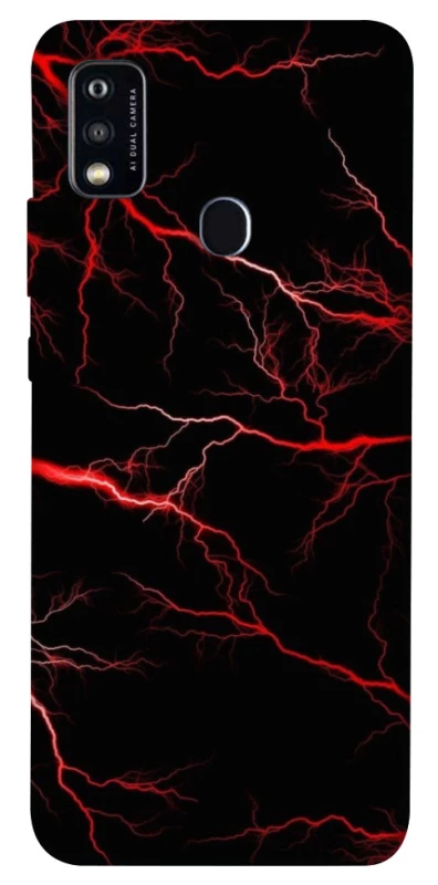 Чехол на ZTE Blade A51 Красная молния фото 1 из 1