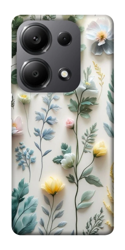 Чохол на Xiaomi Redmi Note 13 Pro 4G Floral design ver.4 фото 1 з 1