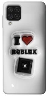 Чохол на Samsung Galaxy A22 4G I love Roblox фото 1 з 1