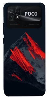 Чохол на Xiaomi Poco C40 Red mountain фото 1 з 1
