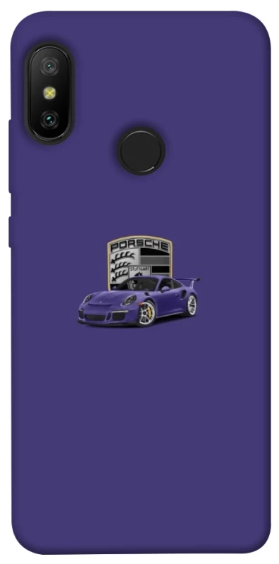 Чохол на Xiaomi Mi A2 Lite / Xiaomi Redmi 6 Pro Porsche purple фото 1 з 1