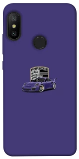 Чехол на Xiaomi Mi A2 Lite / Xiaomi Redmi 6 Pro Porsche purple фото 1 из 1