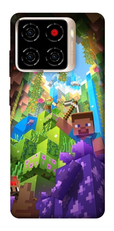 Чохол на ZTE Blade A56 Minecraft forever фото 1 з 1