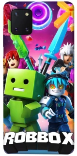 Чехол на Samsung Galaxy Note 10 Lite (A81) Roblox gaming heroes фото 1 из 1