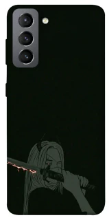 Чохол на Samsung Galaxy S21 FE Людина-бензопила фото 1 з 1