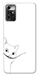 Чехол на ZTE Blade V40 Vita Кот Дали фото 1 из 1