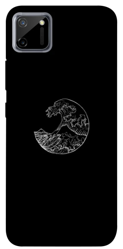 Чохол на Realme C11 Black tsunami фото 1 з 1