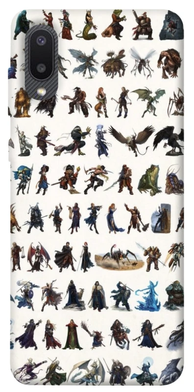 Чохол на Samsung Galaxy A02 Character Selection фото 1 з 1