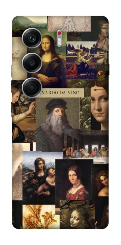 Чехол на Tecno Camon 40 Leonardo da Vinci фото 1 из 1
