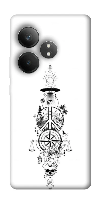 Чехол на Realme GT Neo 6 Tattoo ver.7 фото 1 из 1