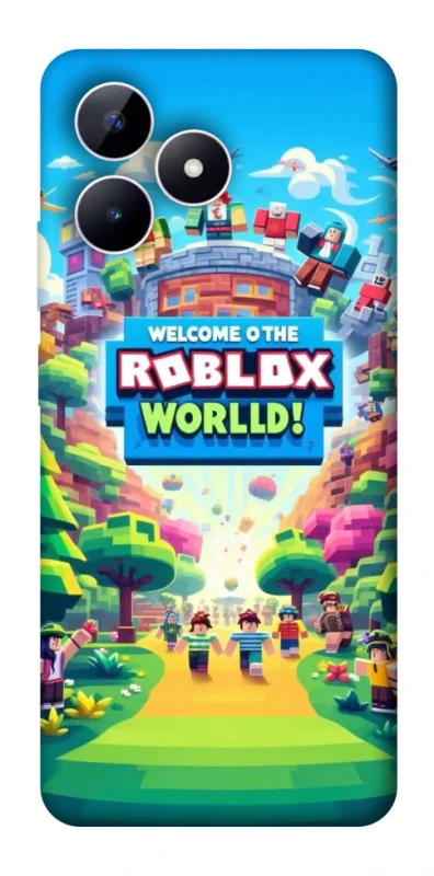 Чехол на Realme Note 50 5G Roblox World фото 1 из 1