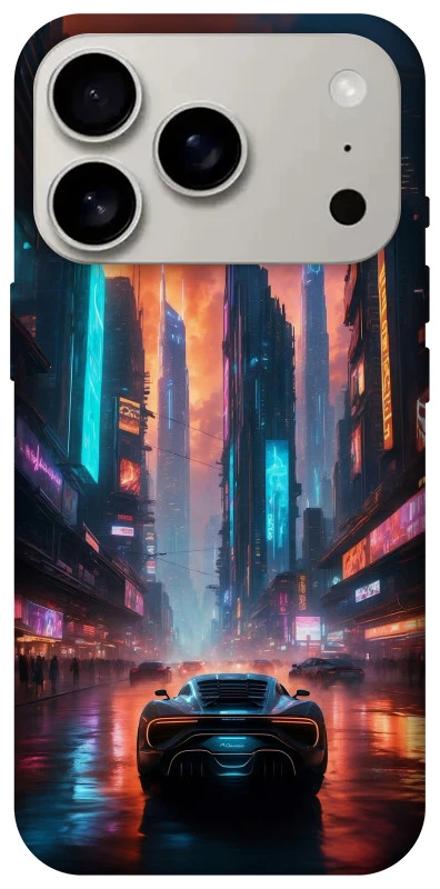 Чехол на Apple iPhone 17 Pro (6.3") Cyber city фото 1 из 1