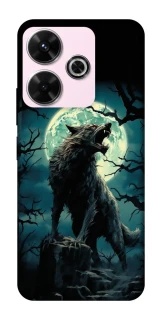 Чохол на Xiaomi Poco M6 4G Вовк під місяцем фото 1 з 1