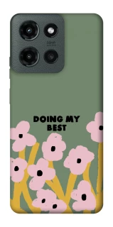 Чехол на Motorola Moto G Power (2025) Doing my best фото 1 из 1