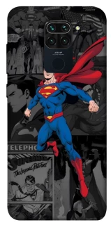 Чехол на Xiaomi Redmi Note 9 / Redmi 10X superman comics фото 1 из 1