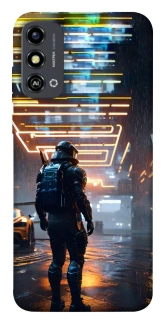 Чохол на ZTE Blade A53 Cyber character фото 1 з 1