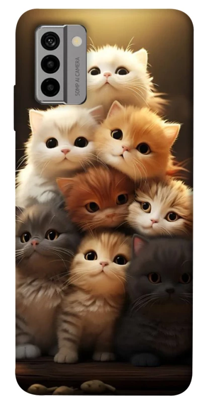 Чохол на Nokia G22 Чохол Kittie Love v2 фото 1 з 1