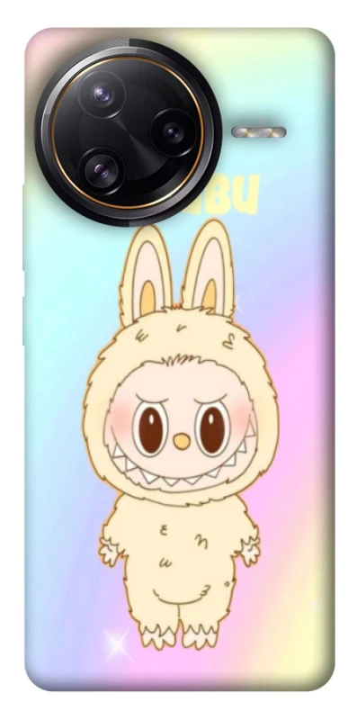 Чохол на Xiaomi Poco F7 Pro Fluffy Rainbow Labubu фото 1 з 1
