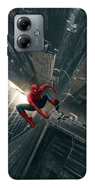 Чохол на Motorola Moto G14 Spider Man ver.4 фото 1 з 1