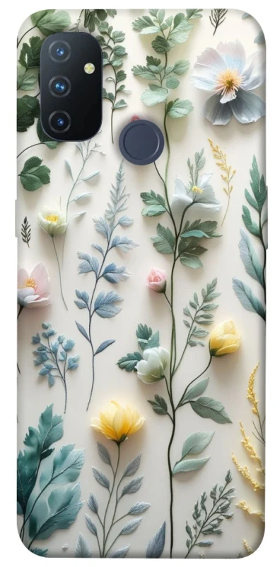 Чохол на OnePlus Nord N100 Floral design ver.4 фото 1 з 1