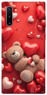 Чохол на Samsung Galaxy Note 10 bear in hearts фото 1 з 1