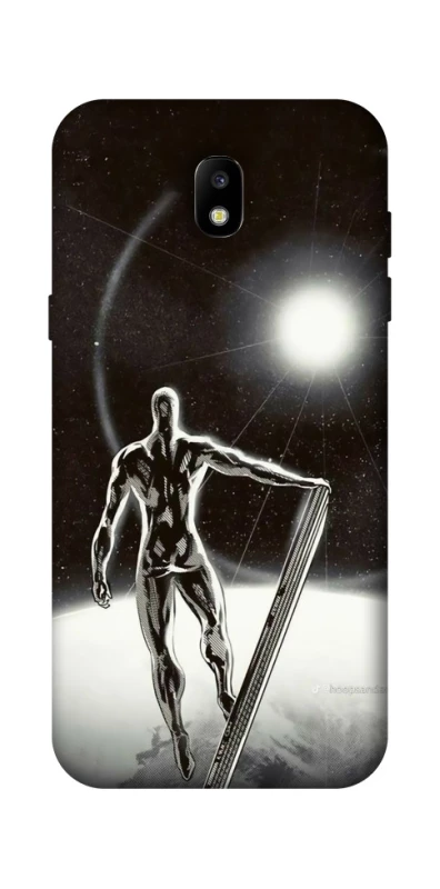 Чохол на Samsung Galaxy J5 (2017) Срібний серфер фото 1 з 1