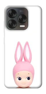 Чехол на ZTE Blade V70 Design Minimal Bunny Peek фото 1 из 2