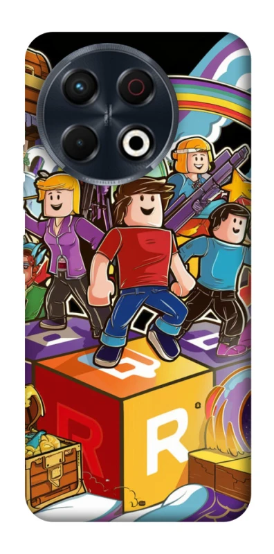 Чохол на TECNO Spark 30 Pro (KL7) Roblox family фото 1 з 1