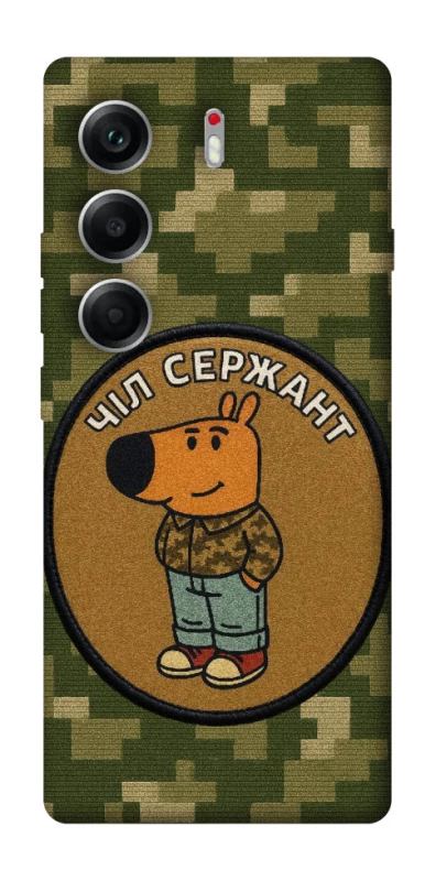 Чехол на Tecno Camon 40 Чил сержант фото 1 из 1