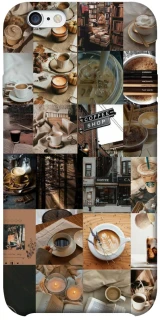 Чохол на Apple iPhone 6/6s plus (5.5") Coffee collage ver.3 фото 1 з 1