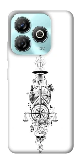 Чохол на ZTE Blade A75 4G Tattoo ver.7 фото 1 з 1