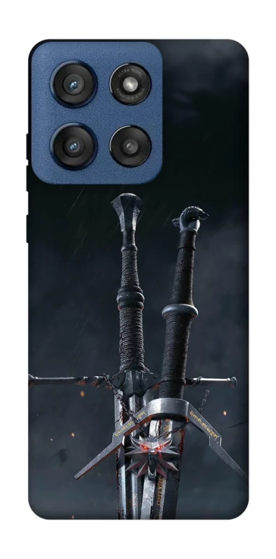 Чехол на Motorola Edge 60 Stylus Мечи Ведьмака фото 1 из 1
