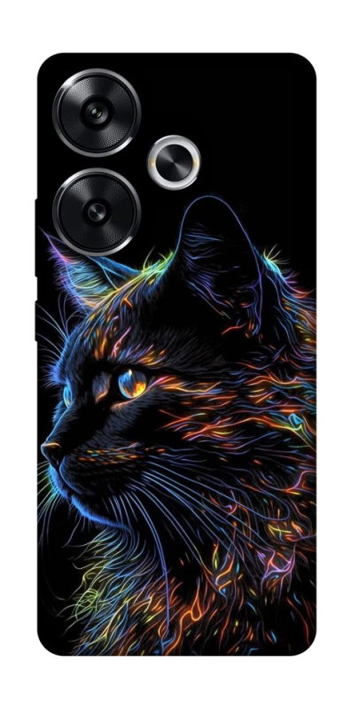 Чохол на Xiaomi Poco F6 Чорний кіт фото 1 з 1