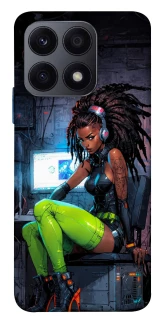 Чехол на Huawei Honor X8a Cyber girl фото 1 из 1