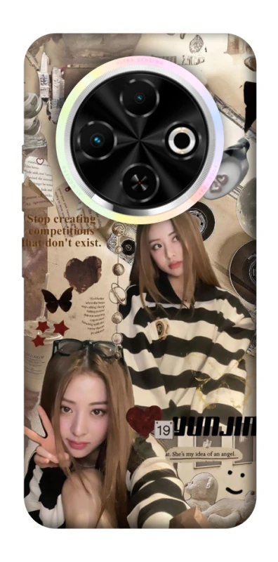 Чехол на TECNO Spark 30C Yunjin - LE SSERAFIM фото 1 из 1