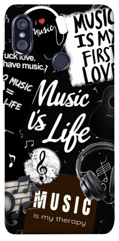 Чохол на Xiaomi Redmi Note 5 Pro / Note 5 (AI Dual Camera) Music is Life фото 1 з 1