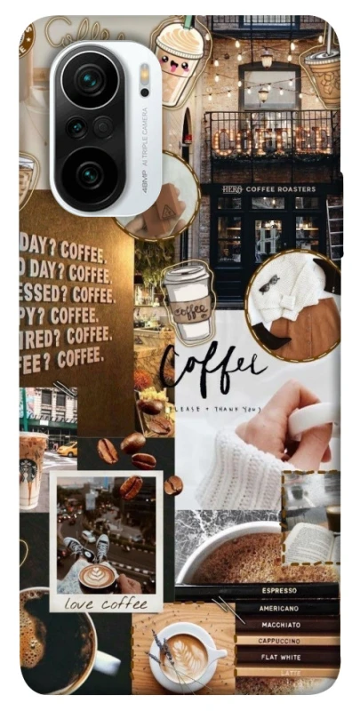 Чохол на Xiaomi Redmi K40 / K40 Pro / K40 Pro+ / Poco F3 Coffee vibes фото 1 з 1