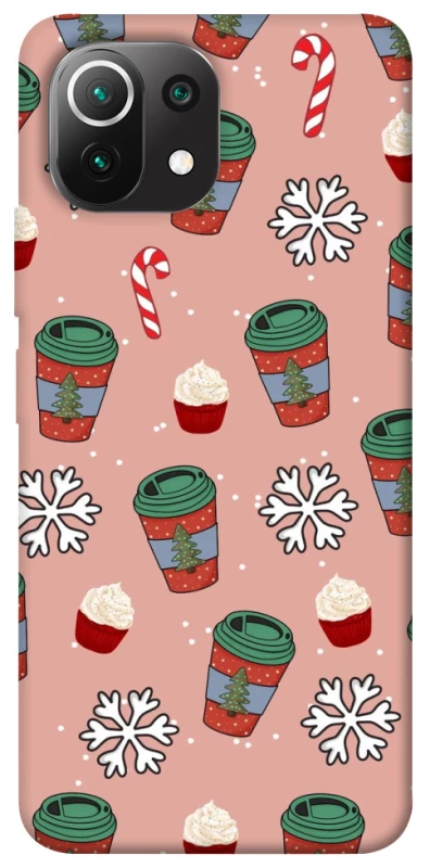 Чехол на Xiaomi Mi 11 Lite Новогодний v38 фото 1 из 1