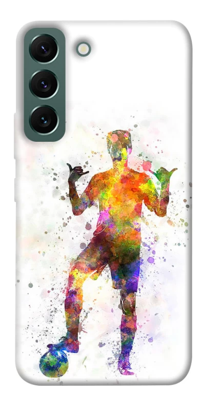 Чехол на Samsung Galaxy S22 Football Player v3 фото 1 из 1